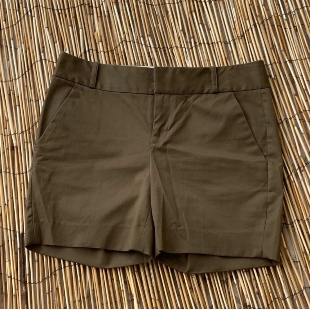 Club Monaco Brown Flat Shorts